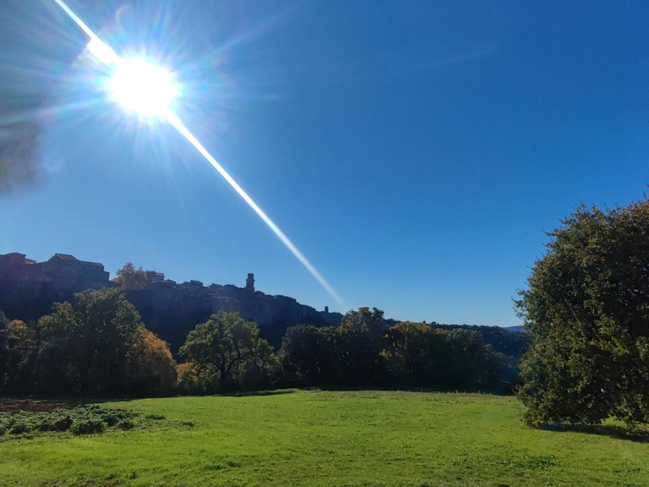 Mozzafiato Pitigliano Leilighet Eksteriør bilde