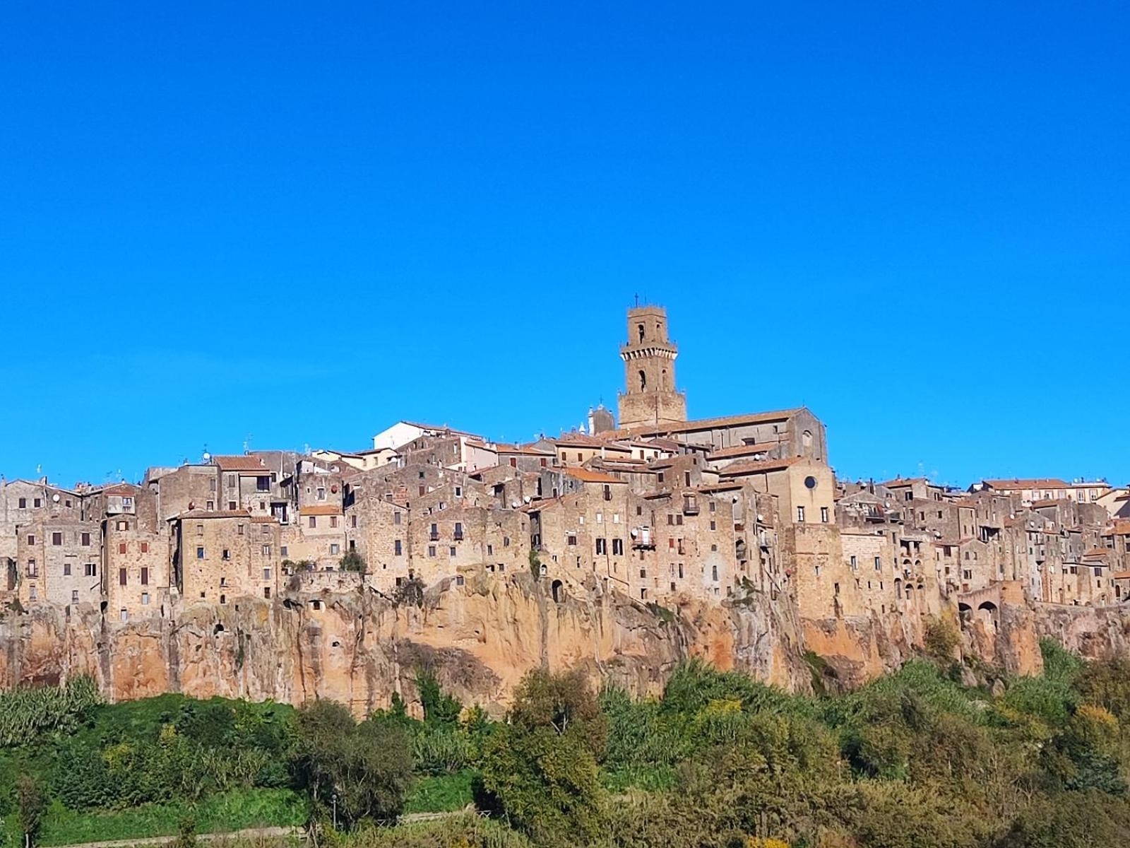 Mozzafiato Pitigliano Leilighet Eksteriør bilde
