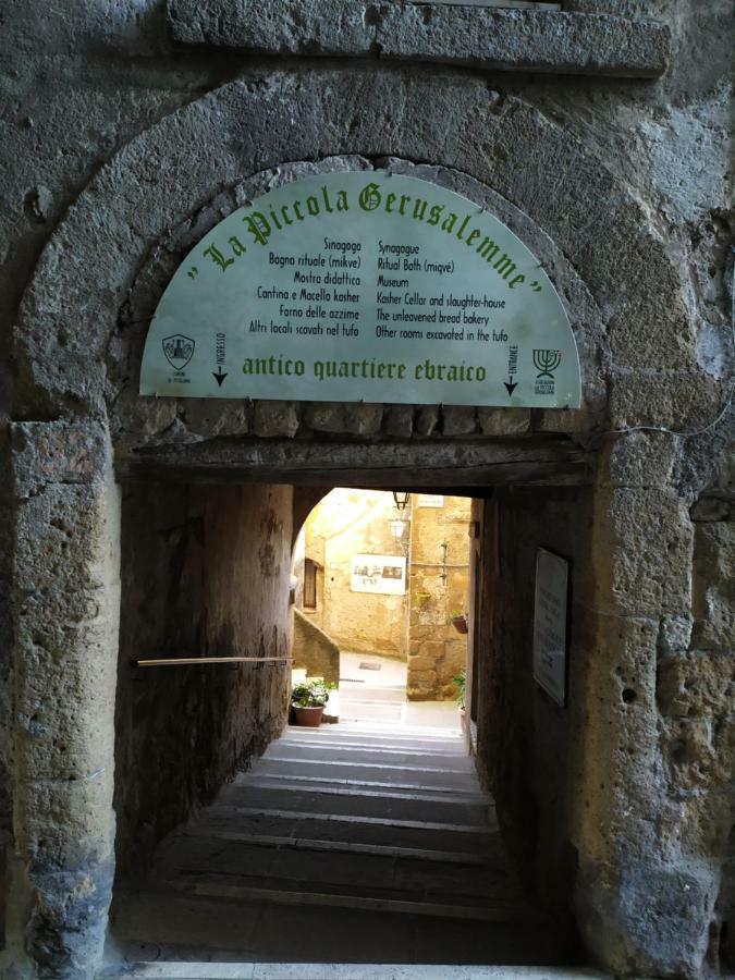 Mozzafiato Pitigliano Leilighet Eksteriør bilde